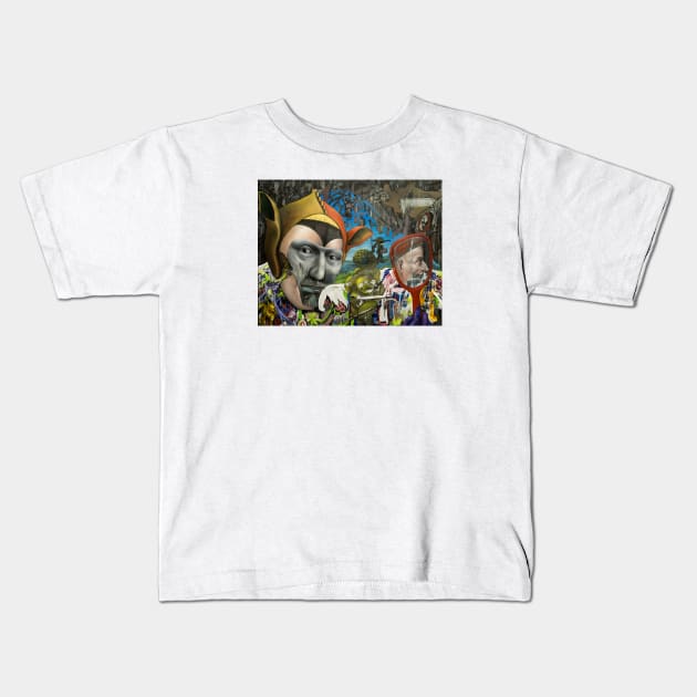 Earthly Delusions Kids T-Shirt by seebacherh